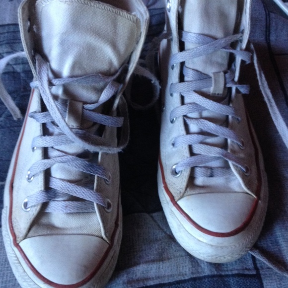 hightop white converse