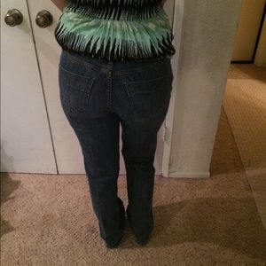 Christopher Blue Bootcut Jeans