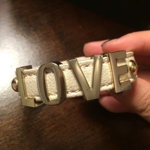 BCBGeneration LOVE bracelet.