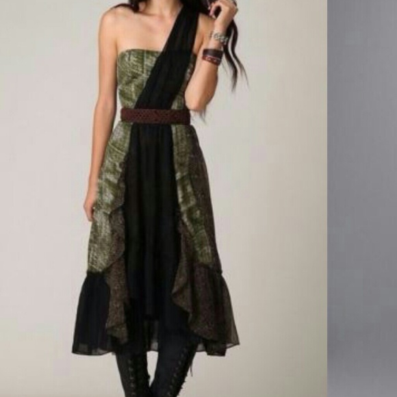 Free People Dresses & Skirts - Free people rare tribal boho unique dress 2