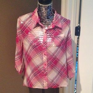 Copper Key button-down