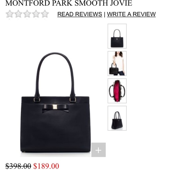 Kate Spade's Montford park smooth jovie bag