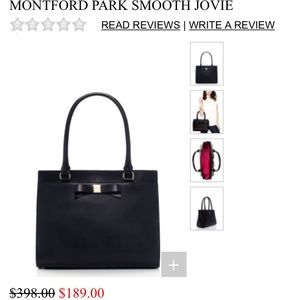 Kate Spade's Montford park smooth jovie bag