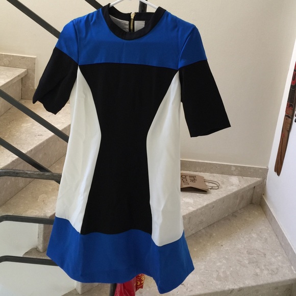 A color block dress