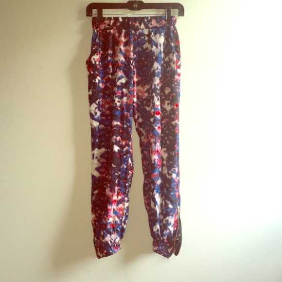 Urban Outfitters Burst of Color Joggers Small