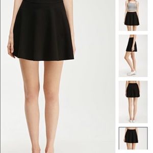 Forever 21 Skater Skirt in Black