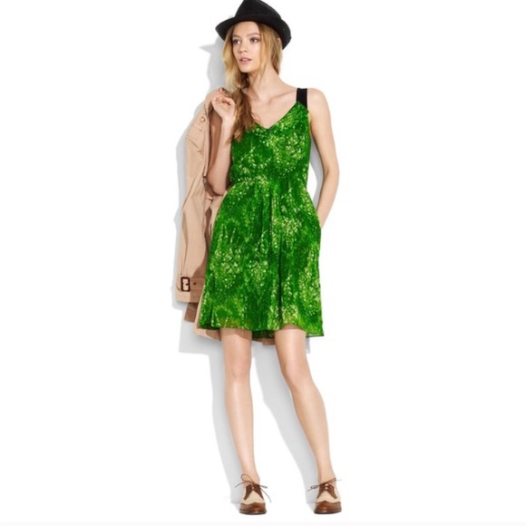 Madewell Dresses & Skirts - 🎉2xHP!🎉 Madewell | Fernwood Croquet green dress