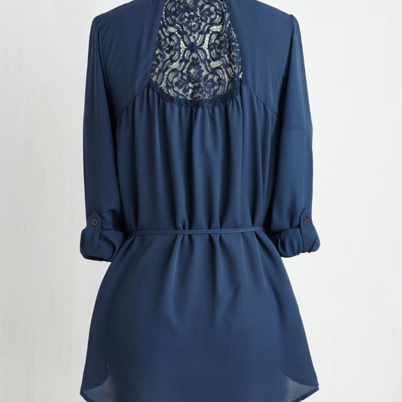 Blue blouse - Picture 3 of 4