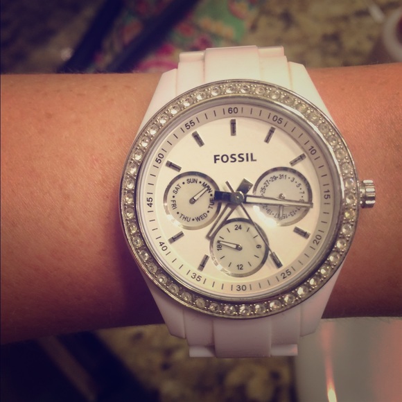 Fossil Accessories - Fossil Stella White Watch