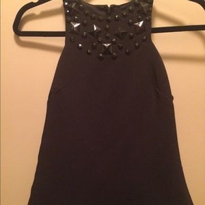 Annie Griffin Dudley Top in Black. NWT