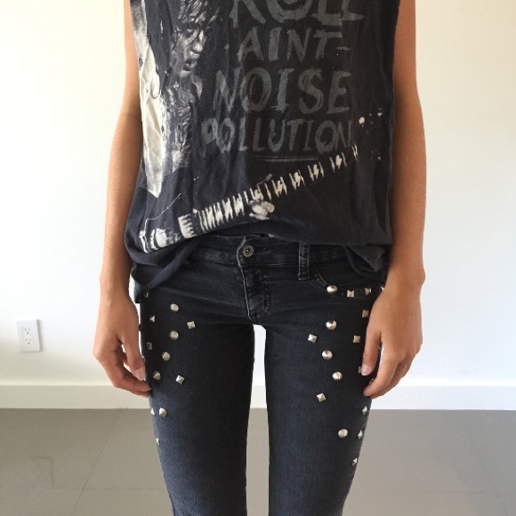 LF Carmar Rayon Studded Jeans