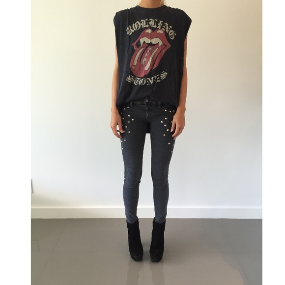 LF Vintage Rolling Stones Backless Shirt