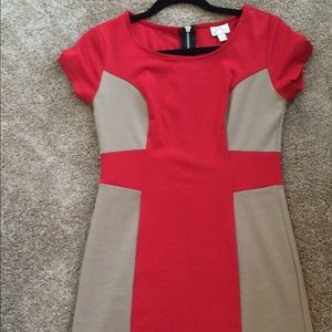 Color blocked dress- size small