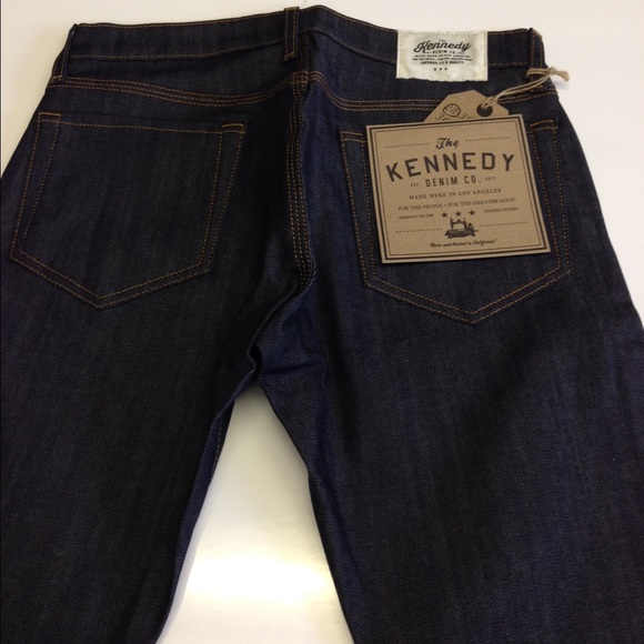 Kennedy slim straight men's jeans sz:28-42 NWT! - Picture 2 of 3