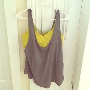 Lulu lemon detachable sports bra tank top