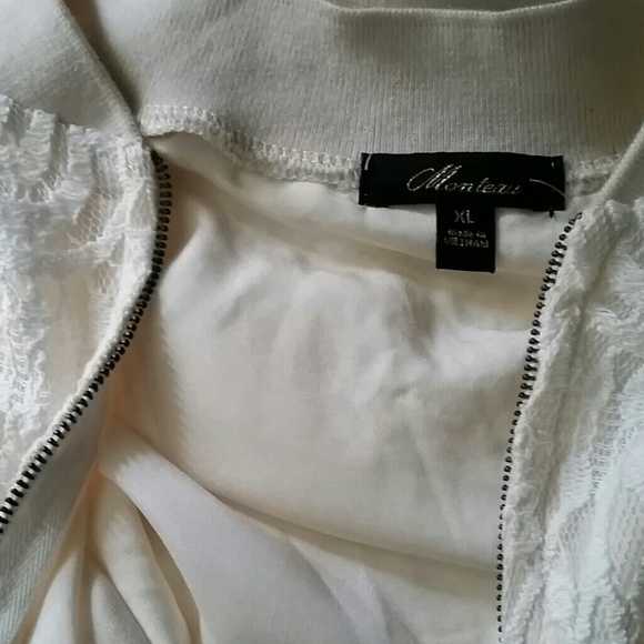 IVORY LACE JACKET NWOT💕💙💚💛💙 - Picture 4 of 4