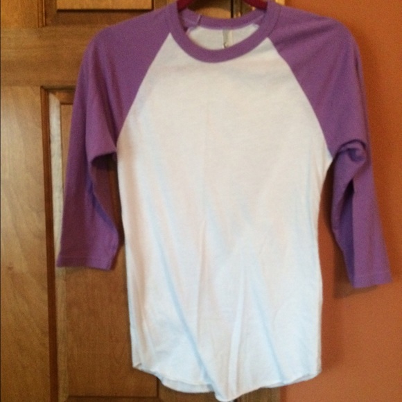 American Apparel Tops - American Apparel Baseball Tee