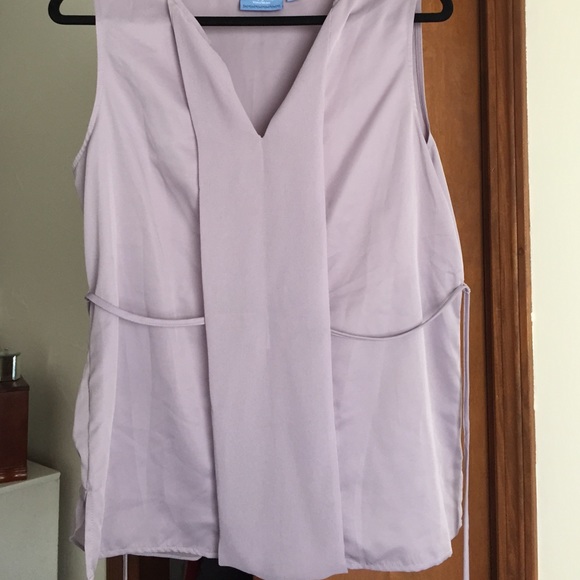 Lilac Sleeveless Shirt