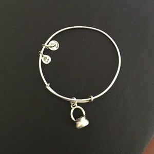 Alex and Ani silver pot of gold bangle