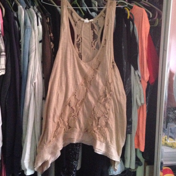 Lace tank top