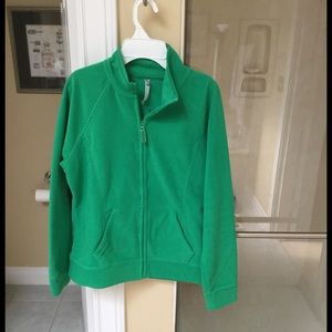 Cute green Old Navy fleece jacket