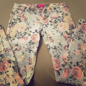 Floral Skinny Jeans