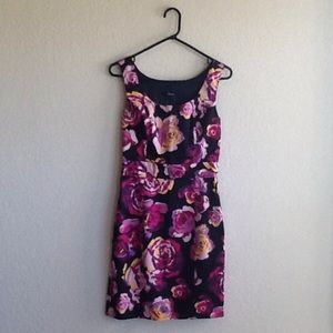 Classy floral print dress