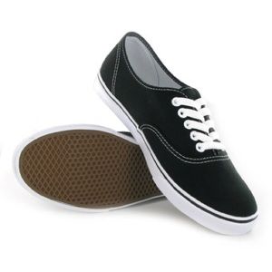 Black authentic womens vans