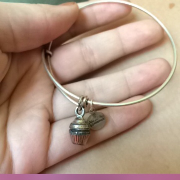 cupcake Alex and ani charm bangle! 🍰