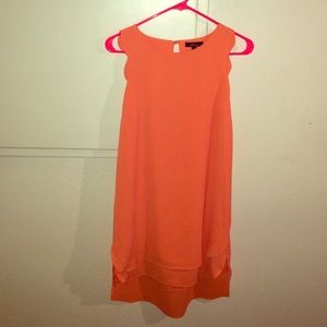 MAKE AN OFFER - Coral HiLo dress
