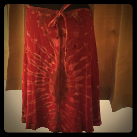 Tie dye skirt