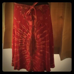 Tie dye skirt