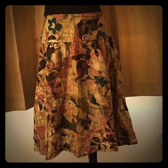 Printed Chicos skirt