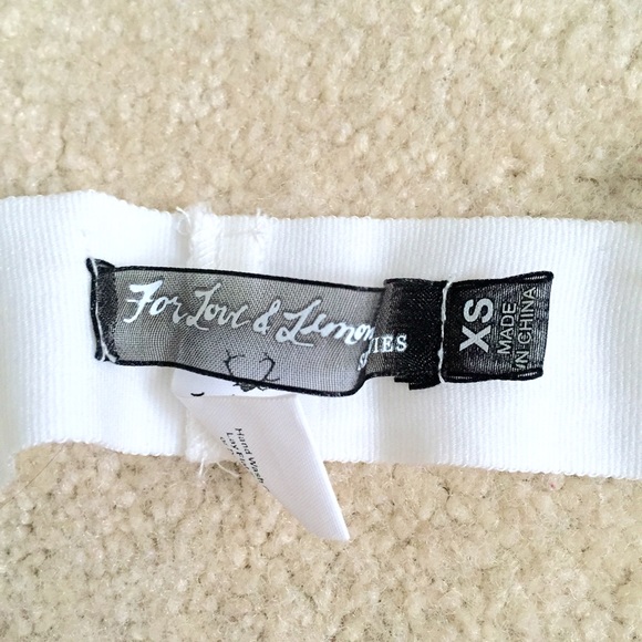 ❌SOLD❌For Love and Lemons Heart Bra - Picture 3 of 3