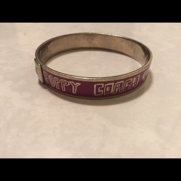 Coach poppy bracelet