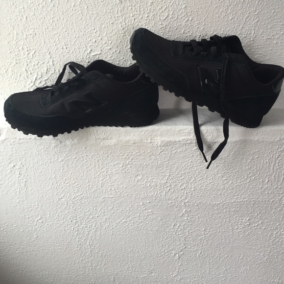 Murdered out New Balance 501's