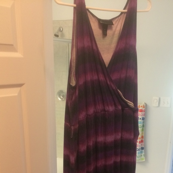 Lane Bryant Faux wrap Maxi Dress