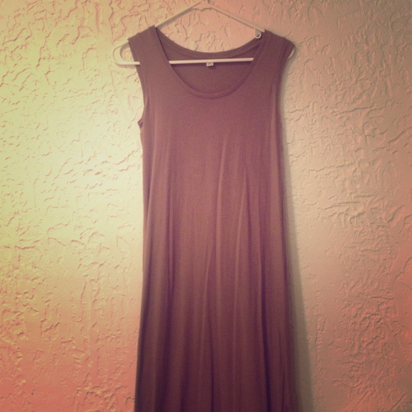 Mauve uniqulo dress!