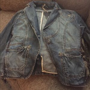 Blue jean jacket
