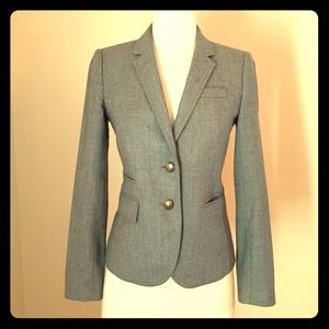 J. Crew Schoolboy Blazer in Gray size 0