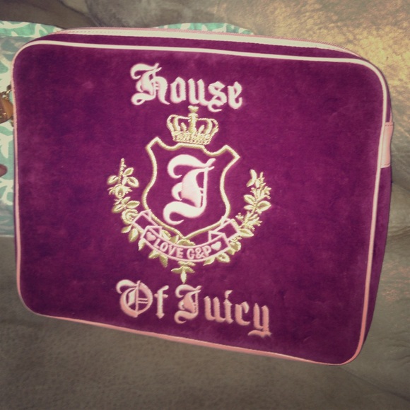 Juicy Couture laptop case