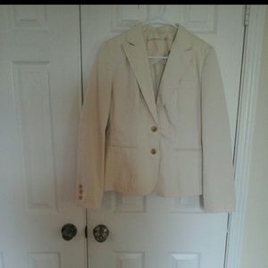 Banana Republic beige blazer