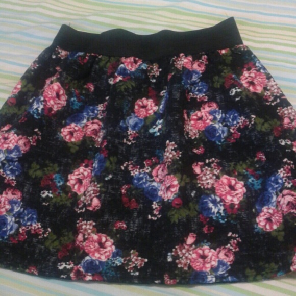 Floral skirt