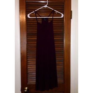 Dark Maroon Dress