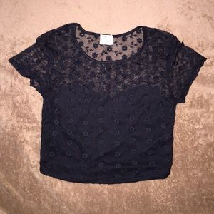 Urban Outfitters Lace Crop Top