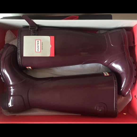 Hunter tall boots