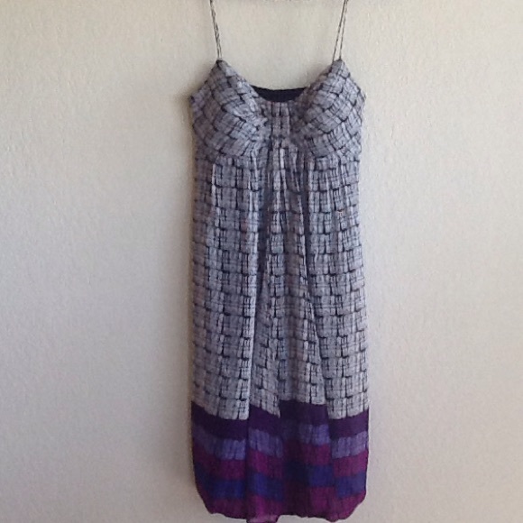 Printed flow-y dress