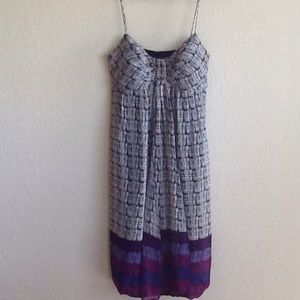 Printed flow-y dress