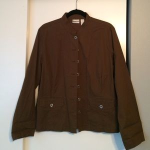 NWT Chicos brown jacket