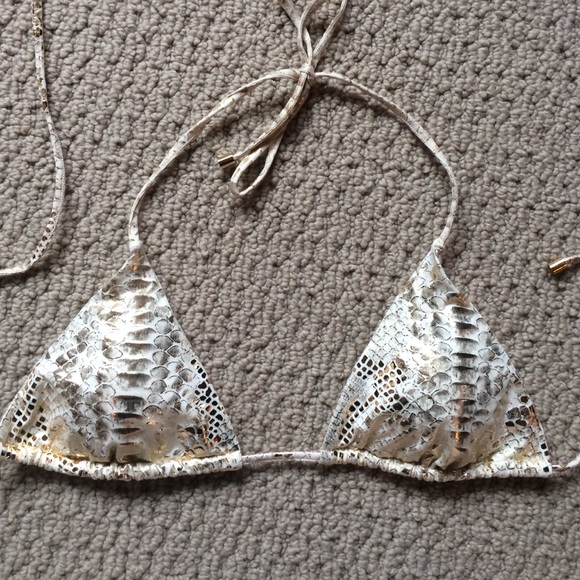 Victoria's Secret Other - NWOT Snake Skin String Bikini